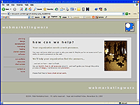 WMW Website ca. September 2001